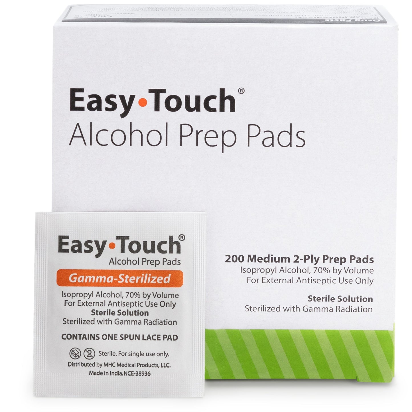 EasyTouch Sterilized Alcohol Prep Pads