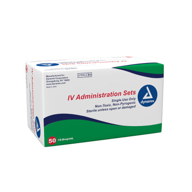 dynarex IV Administration Set (83" / 211 cm) - 15 Drop Code: 7031
