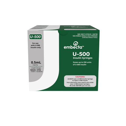 BD Insulin Syringe (100EA/Box)