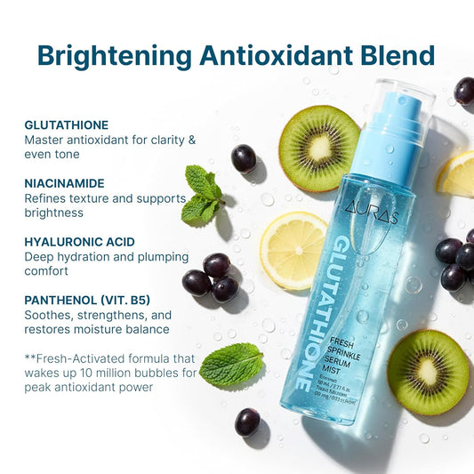 AURAS Activated Glutathione Serum  Mist (Radiance / Antioxidant / Detox)