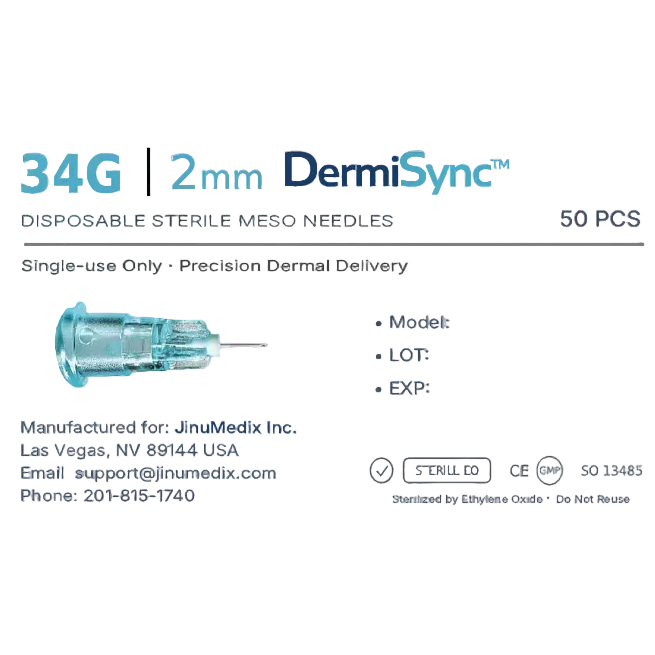 DermiSync™_Precision Dermal Nano Needle (50EA/Box)