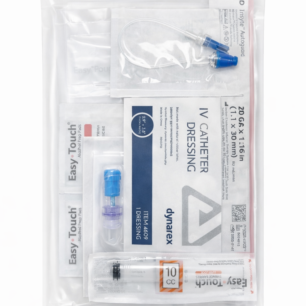 JinuMedix IV Hydration Treatment Pack (5 patients)